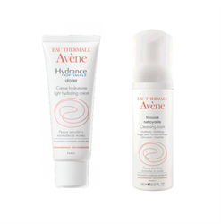 авен гидранс оптималь набор лежер крем 40 мл плюс пенка очищающая 50 мл фото