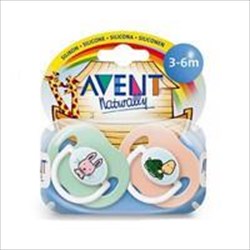 авент пустышка силиконовая животный мир 3-6 мес n2 (8472) фото