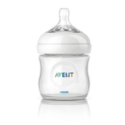 авент бутылочка для кормления 125 мл natural с соской для новорожденных (арт 86025) фото