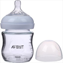 авент бутылочка натурель 120 мл стекло 0 плюс (81410) фото