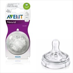 авент соска natural медленный поток от 1 мес n2 (арт 80520) фото