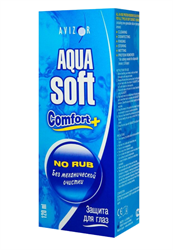 раствор для конт линз авизор аква софт комфорт плюс, фл 120мл фото