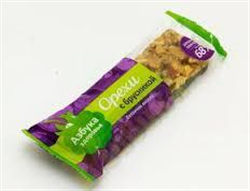 азбука здоровья мюсли батончик орех и брусника 35 г фото