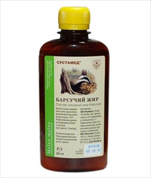 барсучий жир с медом жидкий 200 мл для приема внутрь  фото