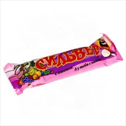 батончик капитан сильвер джем 35 г темная глазурь фото