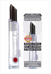 бельведер бальзам для губ черный с экстрактом бурых водорослей 4 г фото