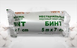 бинт нестерильный 5 м * 7 см фото