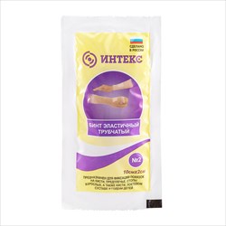 бинт сетчато-трубчатый интекс 10смx2см р 2 латексно-полиэфирный фото