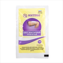 бинт сетчато-трубчатый интекс 15смx3,5см р 5 латексно-полиэфирный фото