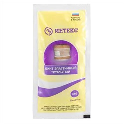 бинт сетчато-трубчатый интекс 20смx4см р 6 латексно-полиэфирный фото