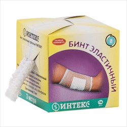 бинт сетчато-трубчатый интекс 3м р 2 латексно-полиэфирный фото