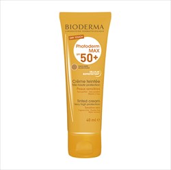 биодерма фотодерм max крем тональный 40мл spf 50 плюс  фото
