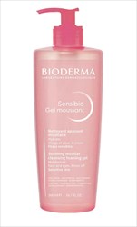 биодерма сенсибио гель 500мл очищающий с помпой фото