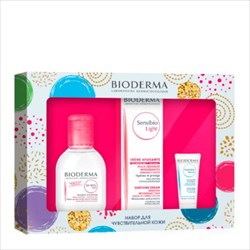 биодерма сенсибио набор крем лайт 40мл + вода 100мл + гидрабио сыворотка 15мл фото