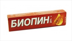 биопин мазь 20% 40 г фото