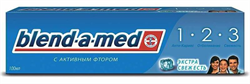 бленд-а-мед зубная паста антикариесная отбеливающая свежая мята 100 мл фото