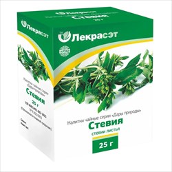 чайный напиток стевия пач 25г фото
