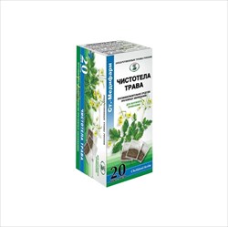 чистотел трава фильтр-пак 1,5г n20 фото