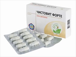 чистовит форте 400 мг n40 капс фото