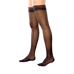 чулки венотекс 2й класс компрессии 23 - 25 мм рт ст чёрные размер m артикул 2с200 фото