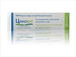 циновит крем для тела 40мл цинк пиритион фото