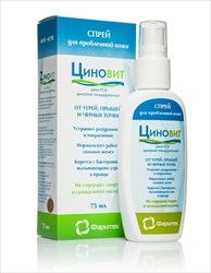 циновит спрей 75мл для проблемной кожи фото