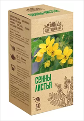 цветущий луг сенны листья 50г фото