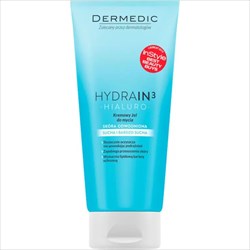 дермедик гидреин 3 гиалуро гель-крем для умывания 200мл фото