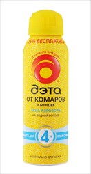 дэта аква от комаров и мошек аэроз 125мл фото