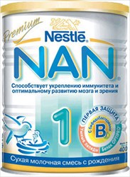 заменитель нан1 премиум с рожд фото
