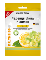 доктор тайсс леденцы от кашля 75г вит с липа лимон фото