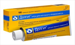 долгит крем для наруж примен 5% 100г фото