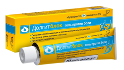 долгитблок гель для наружн примен 5% плюс 3% 100г фото