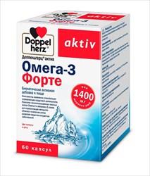 доппельгерц актив омега-3 форте капс n60 фото