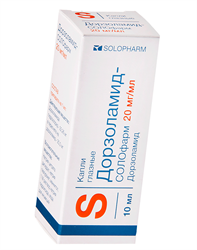 дорзоламид-солофарм 20 мг/мл 10 мл капли глазные  фото