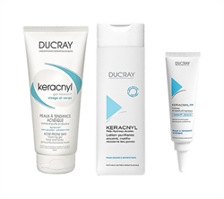 дюкрэ керакнил набор (лосьон плюс гель плюс крем) фото