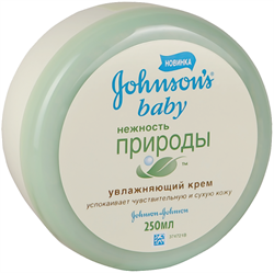 джонсонс бэби крем нежность природы увлажняющий 250 мл фото