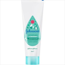 джонсонс бэби крем 50мл 3в1 с молоком фото