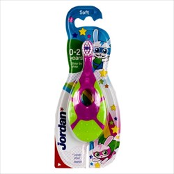 джордан зубная щетка детская 0 - 2 года шаг за шагом фото