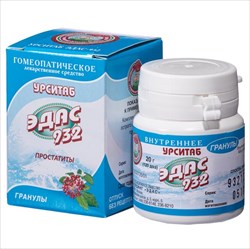 эдас-932 урситаб гран гомеопат 20г фото