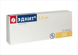 эднит 2,5 мг n20 табл фото