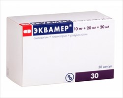 эквамер 10 мг плюс 20 мг плюс 20 мг n30 капс фото