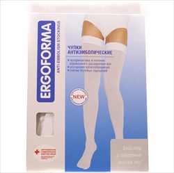 эргоформа чулки 1 кл компрес антиэмболич р 3 арт а-217 бел фото