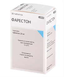 фарестон 20 мг n30 табл фото