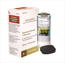 фенипра аэрозоль для инг 200 доз со спейсером фото