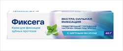 фиксега крем для фикс з/протезов 40мл мятный фото