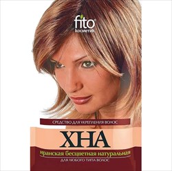 фитокосметик хна иранская ср-во для окраски и укрепл волос 25г б/цветн фото