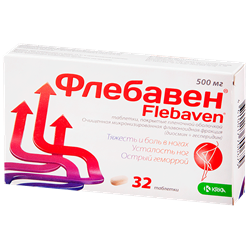 флебавен таб ппо 500мг n32 фото