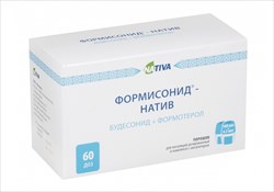 формисонид-натив пор для инг доз 160мкг плюс 4,5мкг/доз 60доз плюс устр-во для инг фото