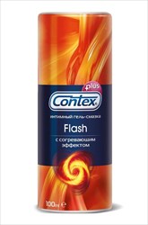 гель-смазка контекс flash 100 мл с согревающим эффектом фото